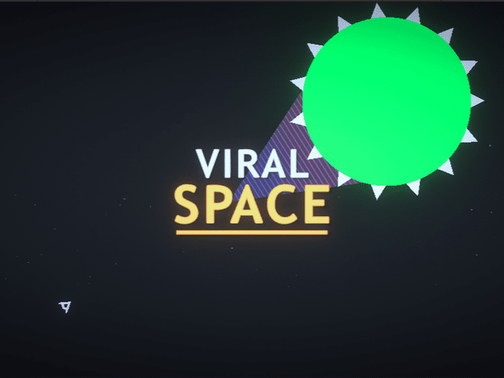 Viral Space | An android game published in AppGallery and Itch.io