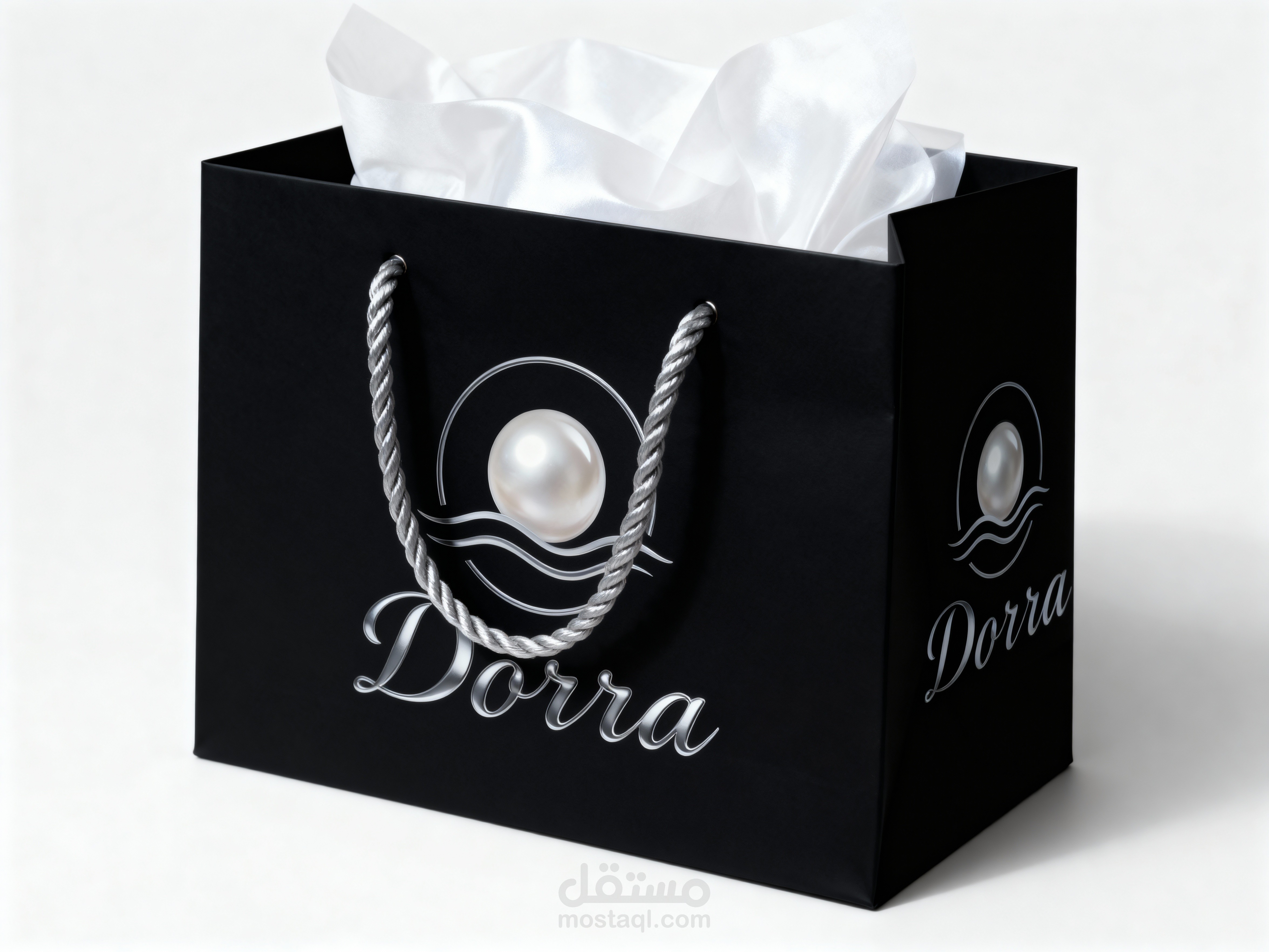 إبداع بصري لعلامة مجوهرات عصرية – دره Silver Brand