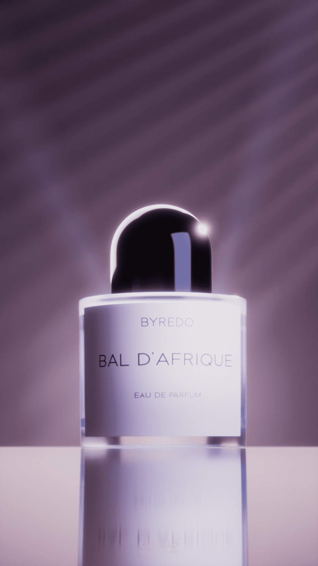 تصميم ثلاثي الأبعاد لعطر Byredo Bal d’Afrique