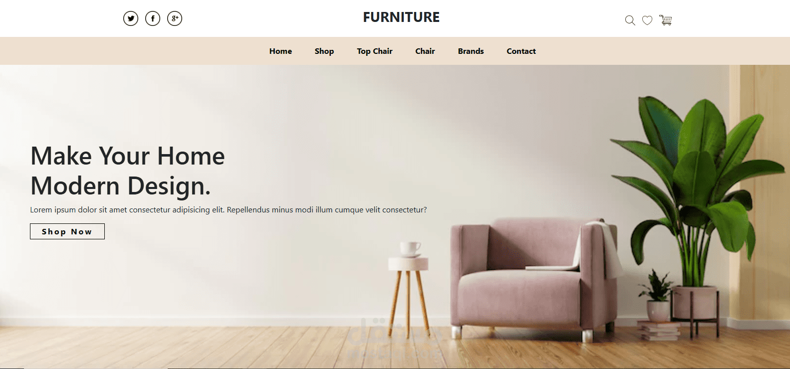 Furniture  ecommerwebsite