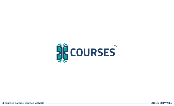 شعار موقع كورسات " X courses "