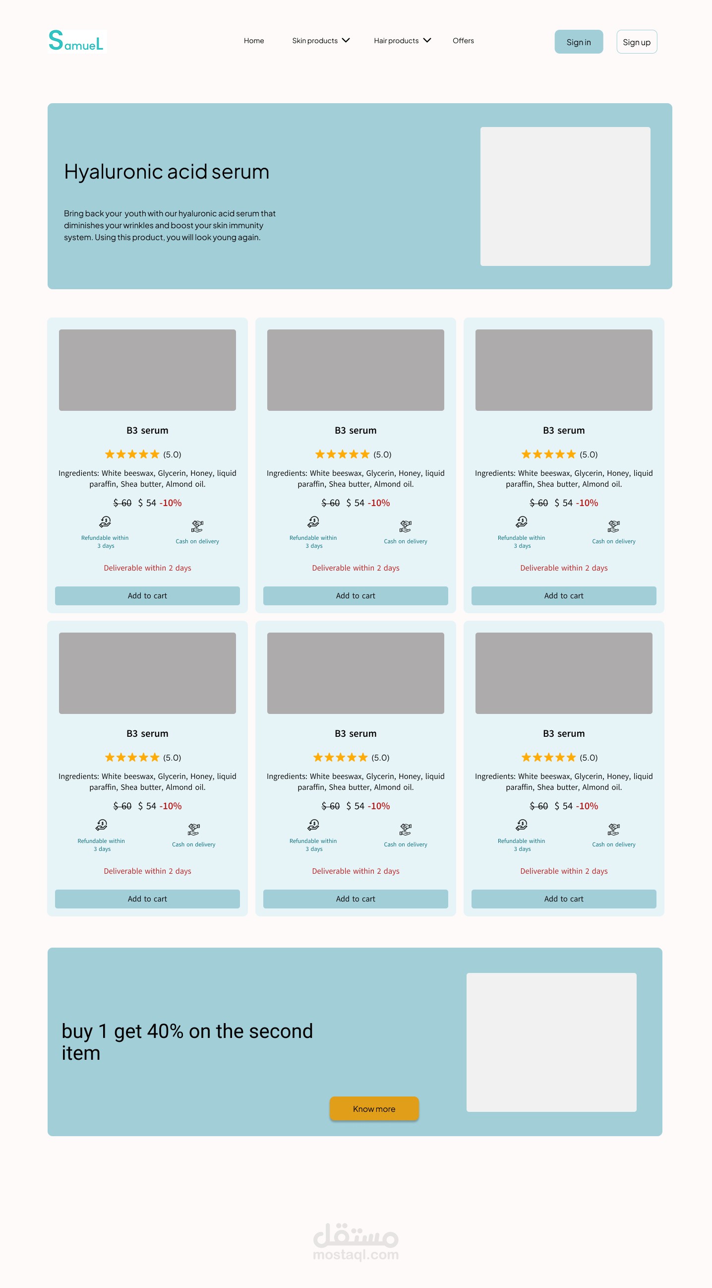 cosmeceutical website