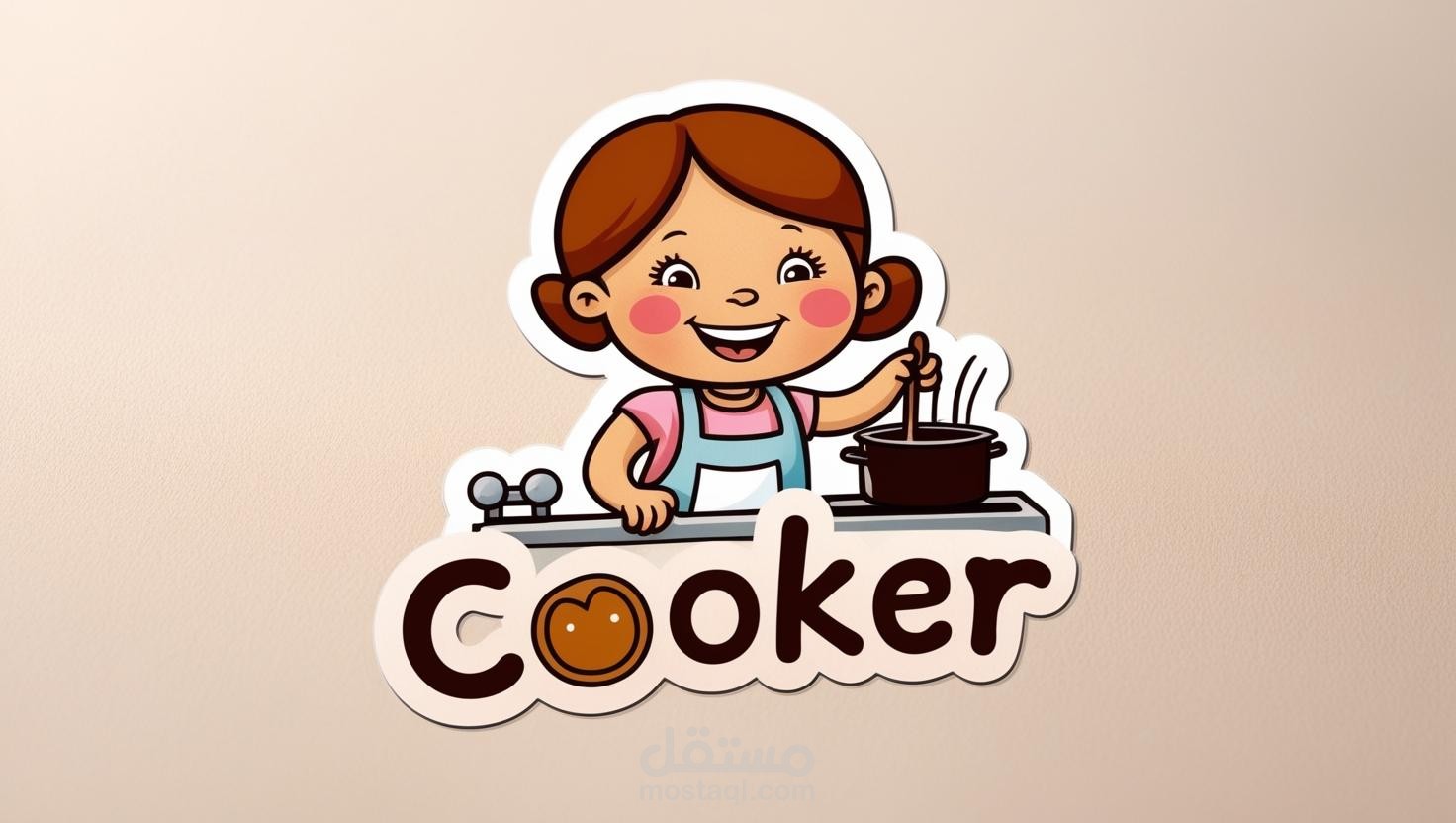 تصميم شعار "Cooker"