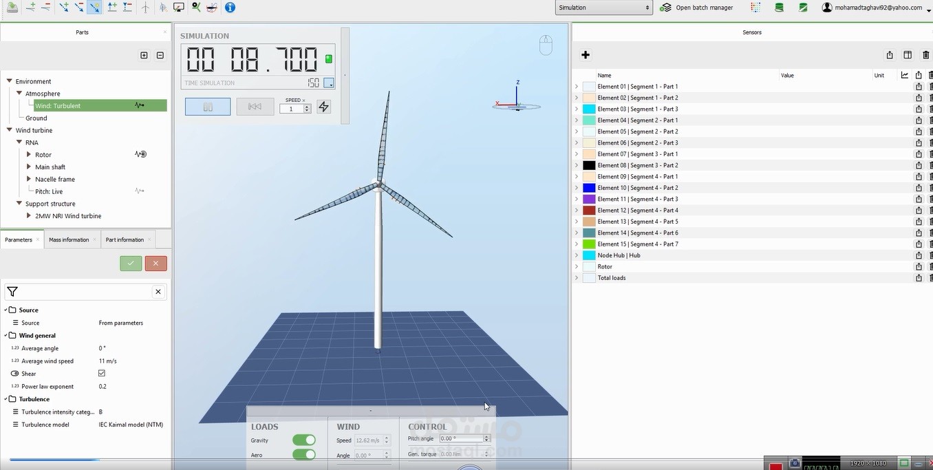 Wind Turbine Structural Analysis and Optimization Using OpenSees