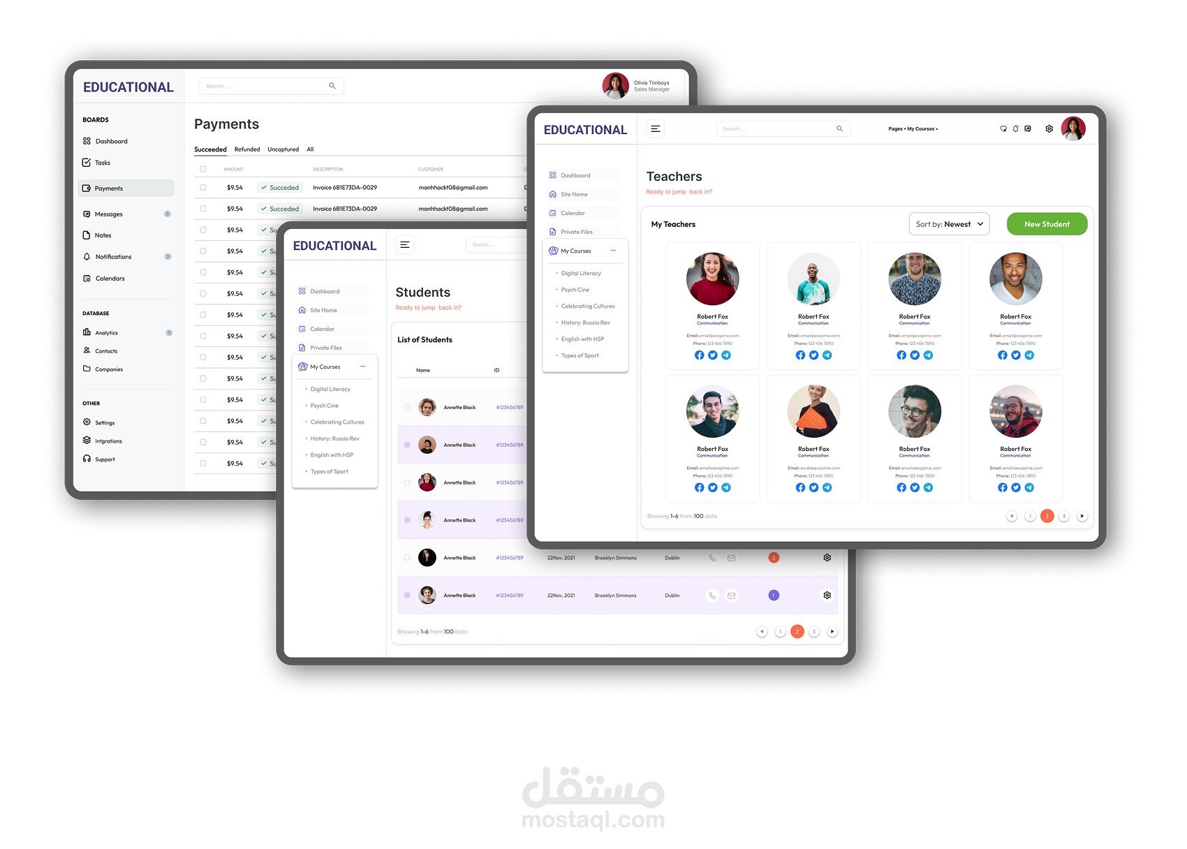 Admin Dashboard