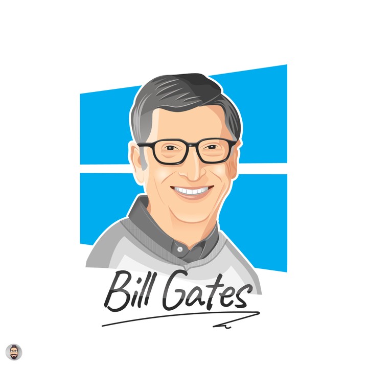 Bill Gates Cartoonize