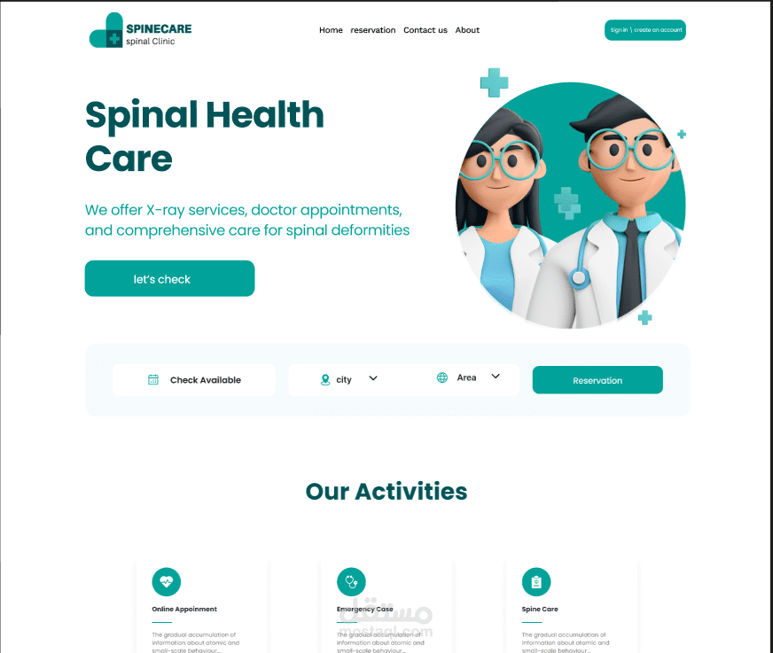 Spine health care