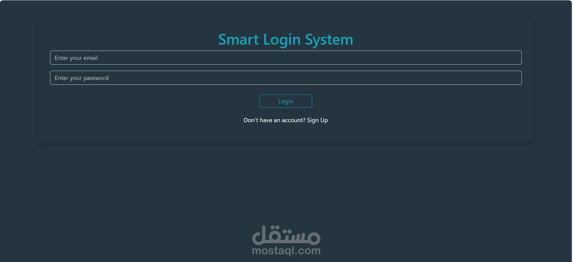 smart login system
