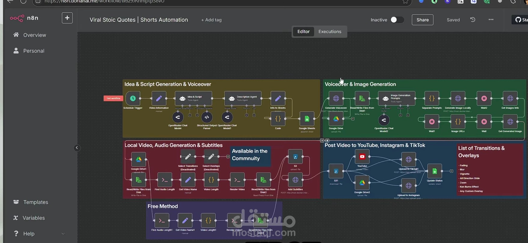 Video Automation Workflow