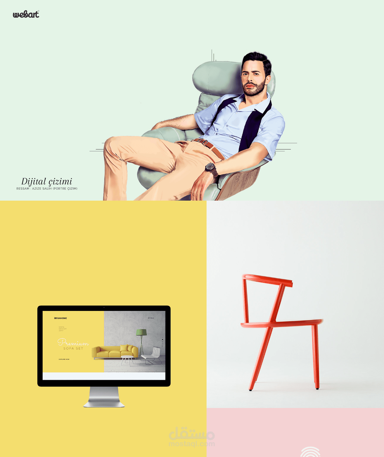 Portfolio Website for Graphics Designer