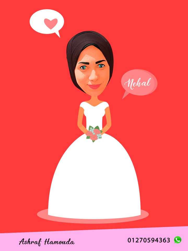 wedding cartoon