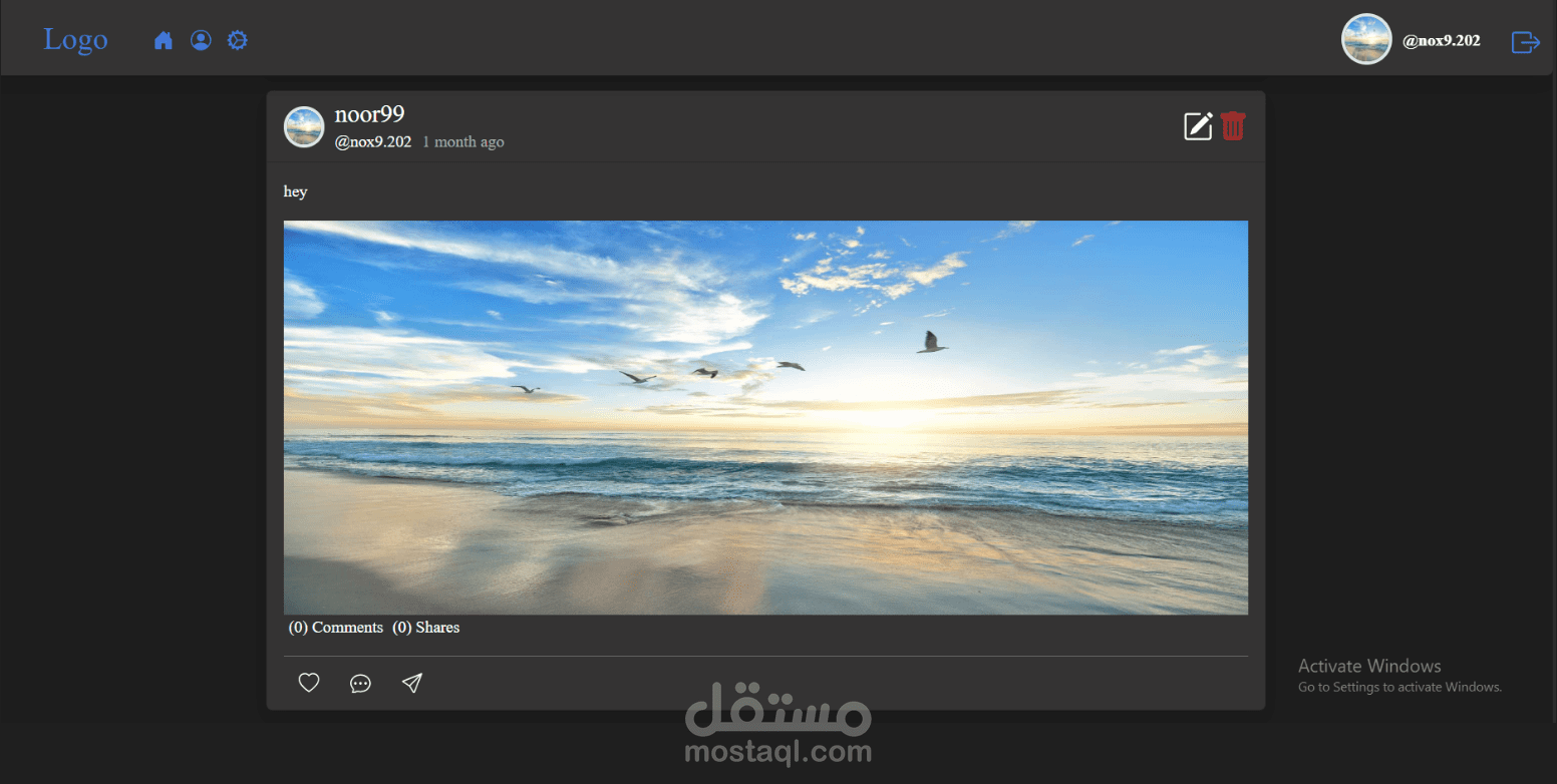 Social Media Application - Tandn