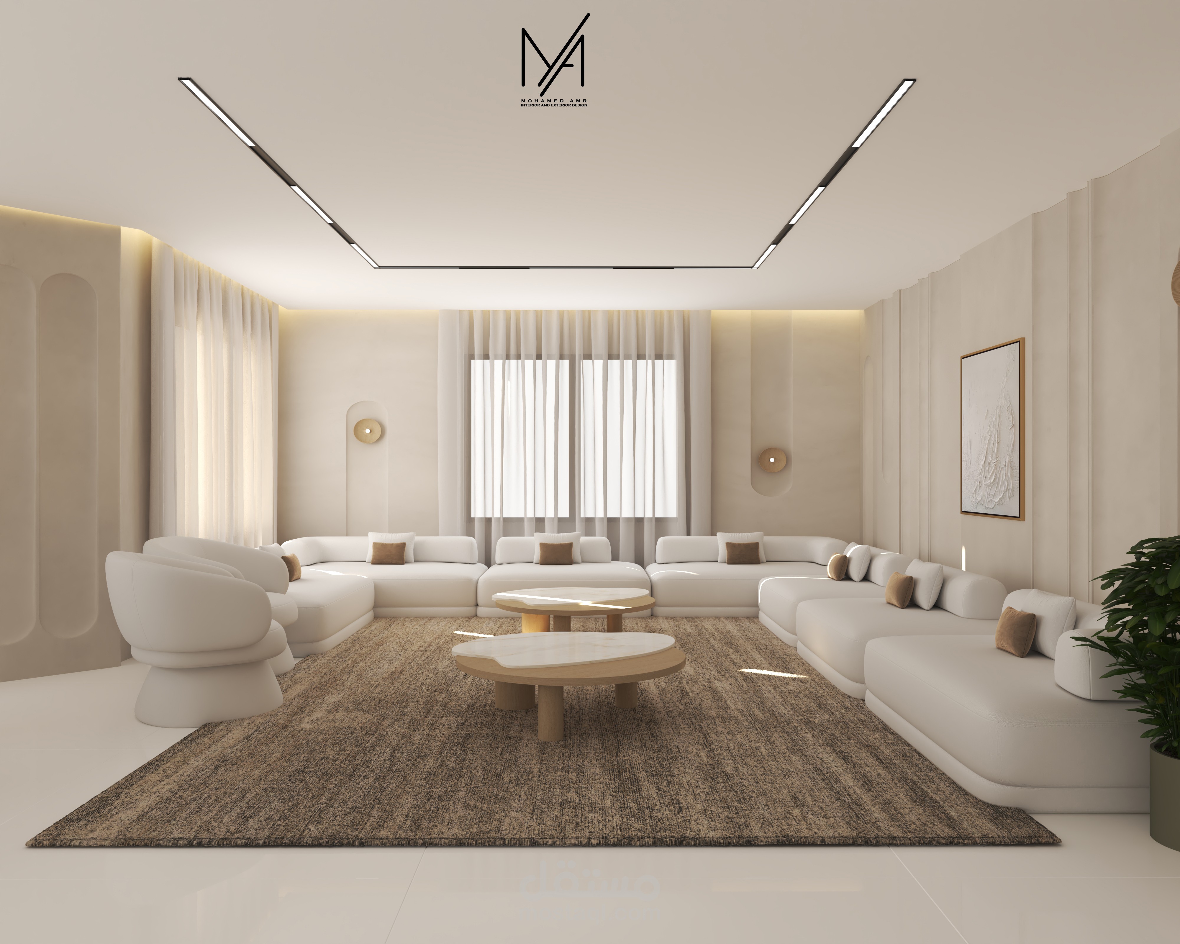 تصميم صاله