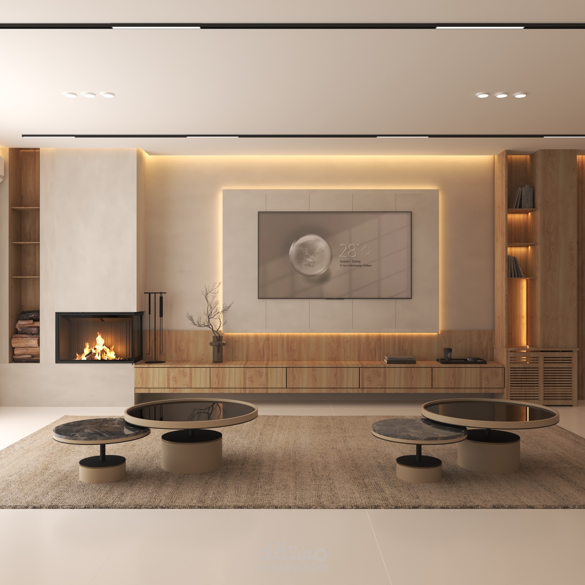 تصميم غرفه معيشه
