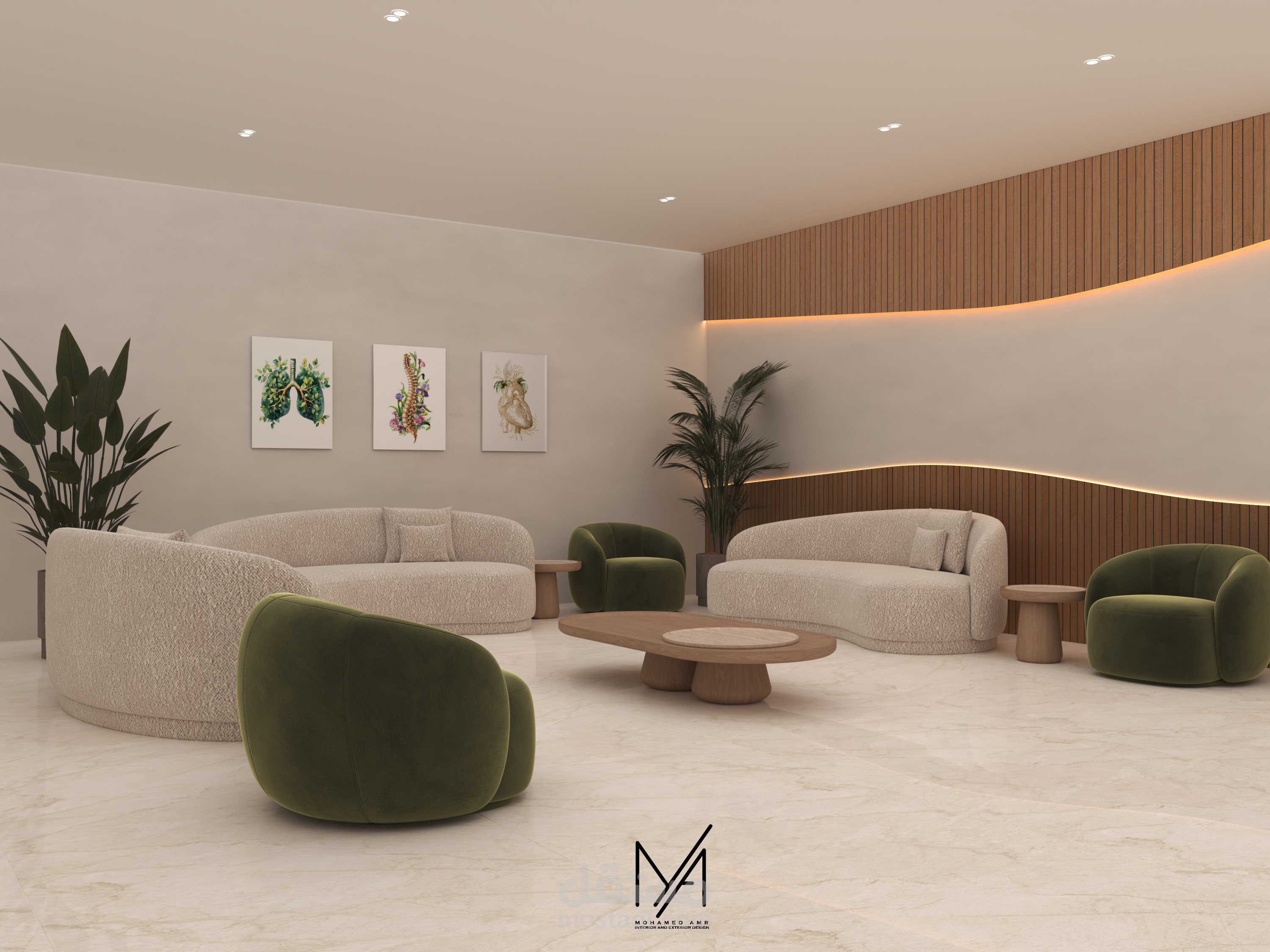 تصميم مركز طبى