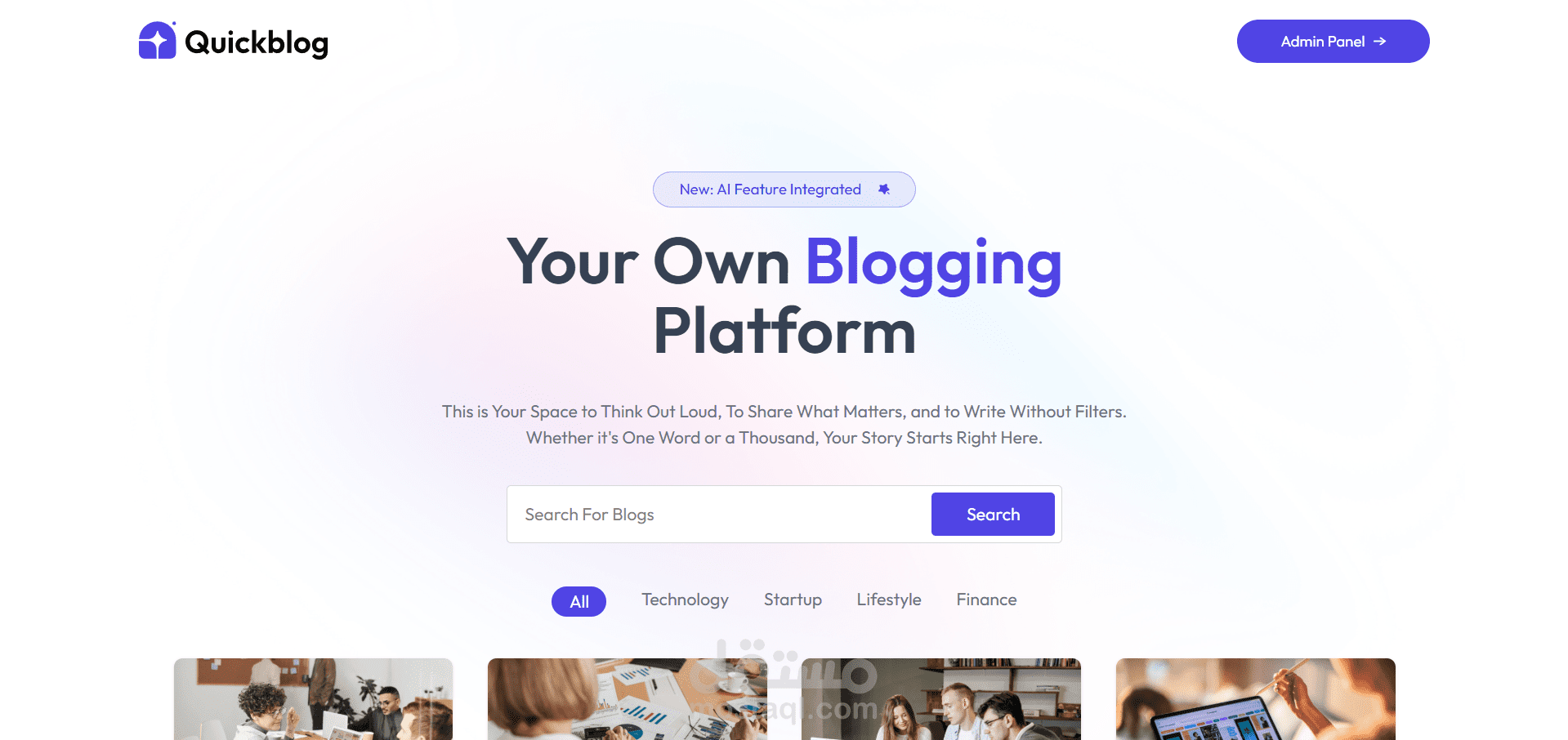 AI Powered Blog
