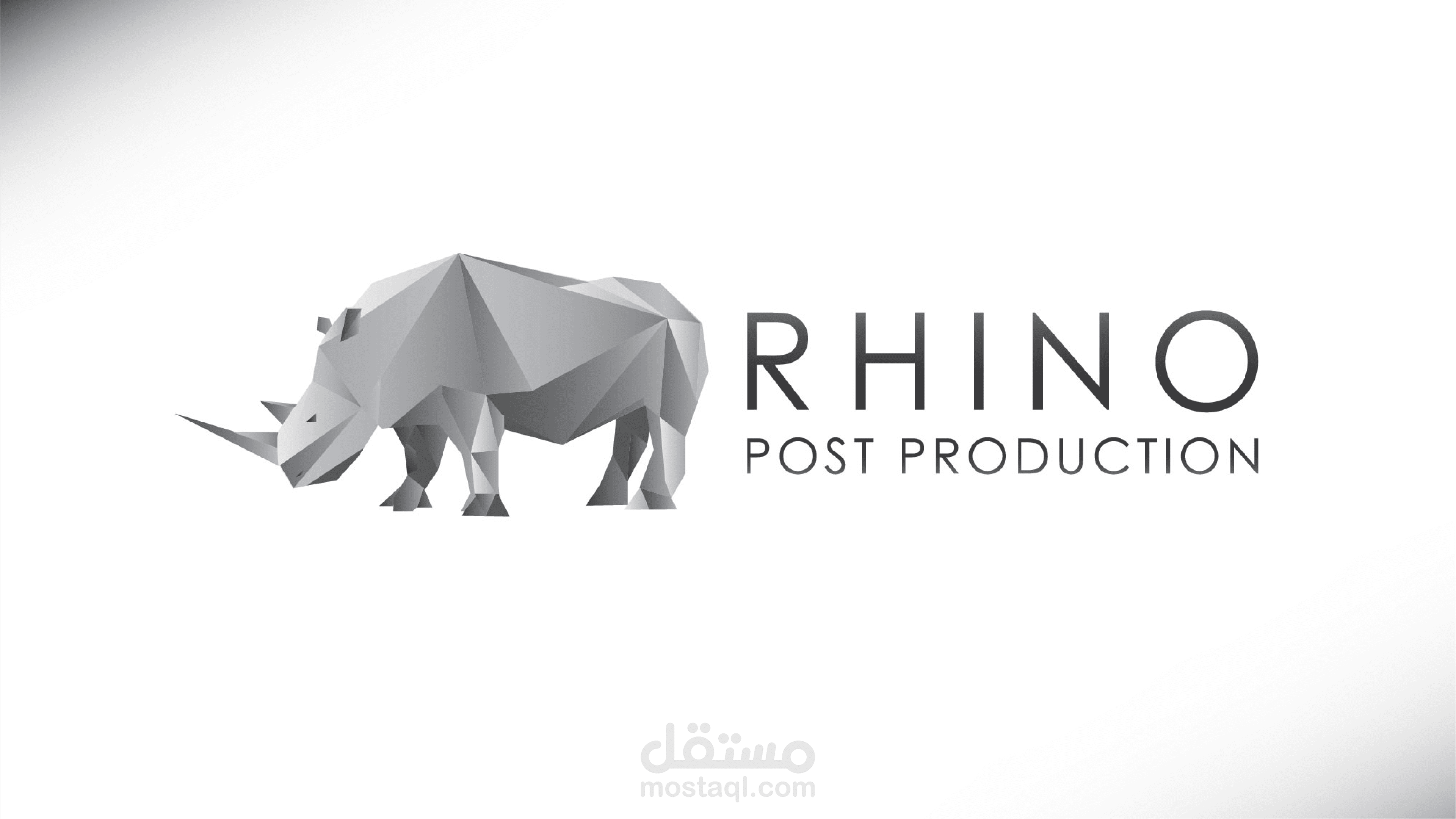 تصميم شعار RHINO Post Production