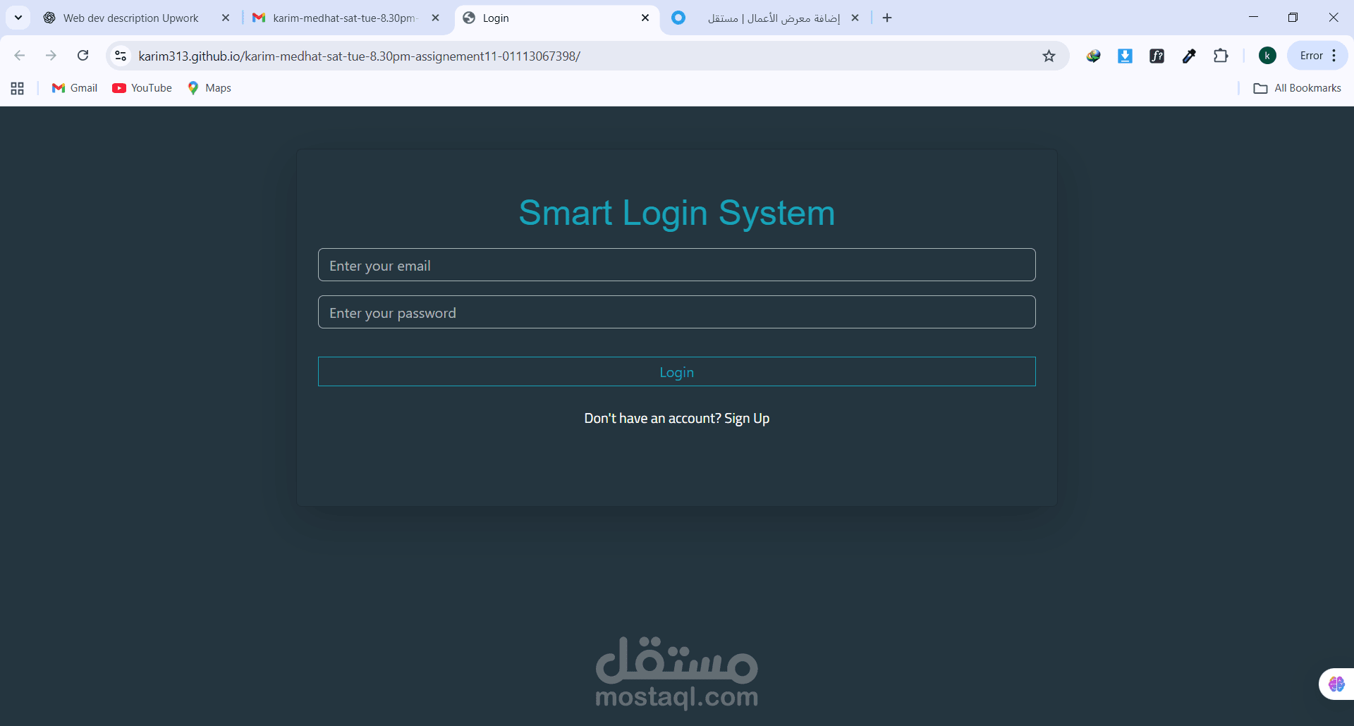 Smart Login System