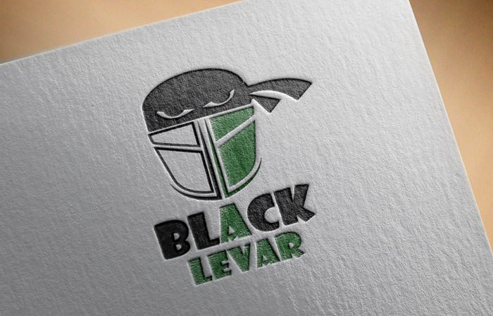 Black Levar logo