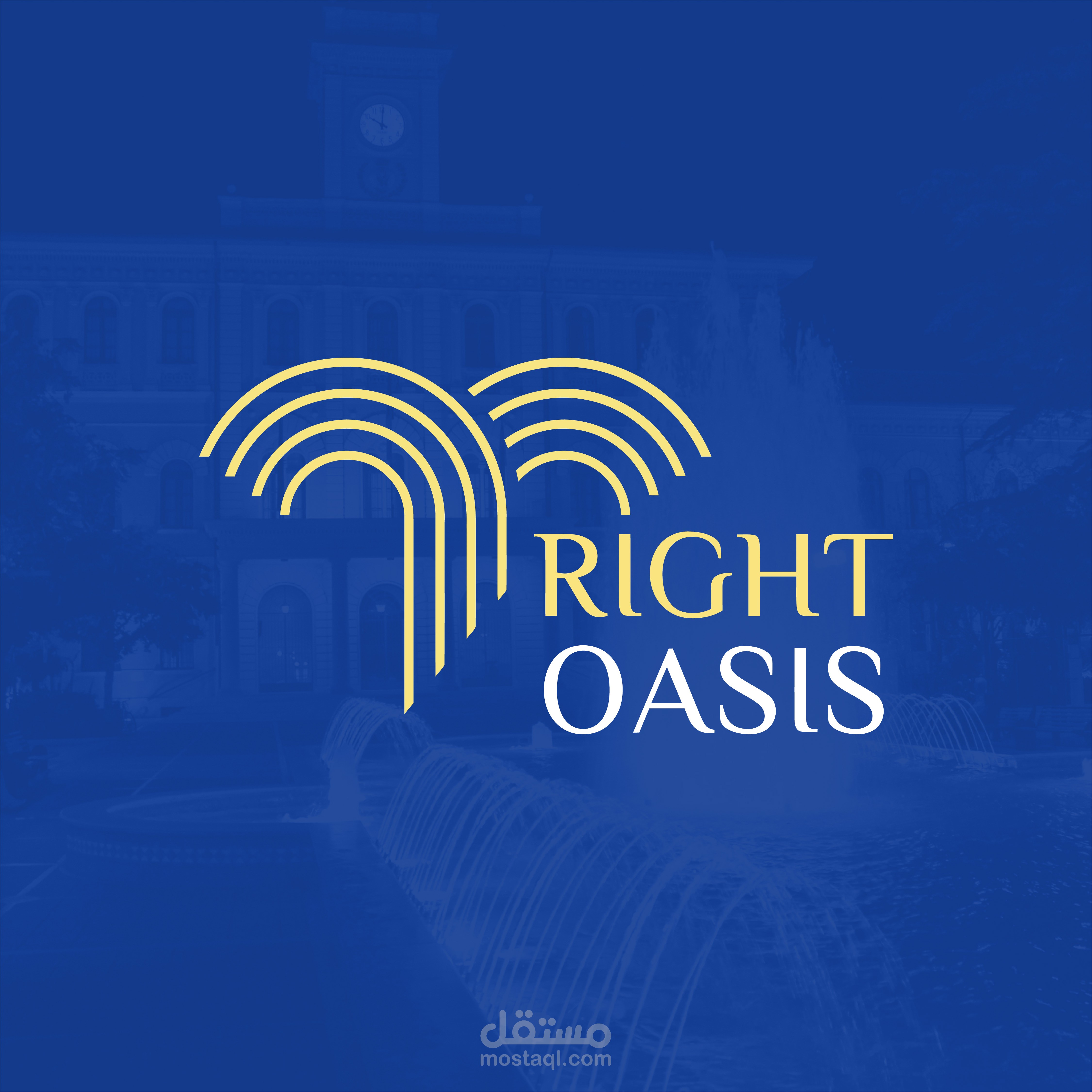 هوية بصرية لشركة Right Oasis