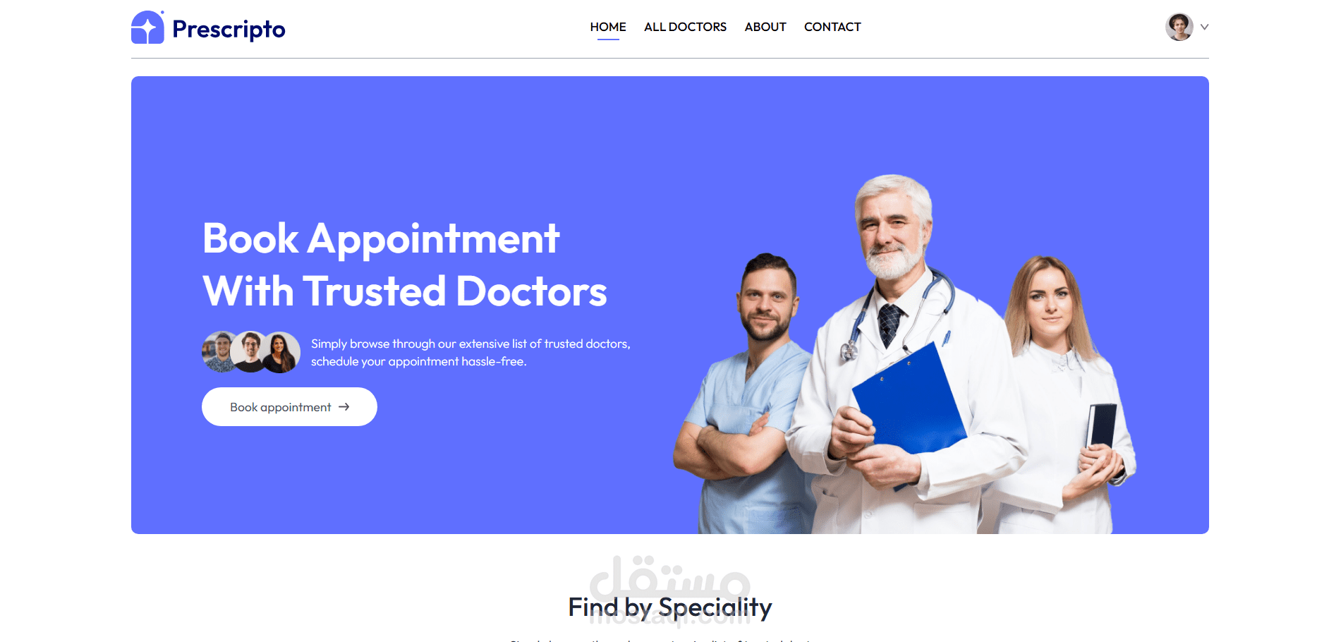 Prescripto - Smart Doctor Appointment System