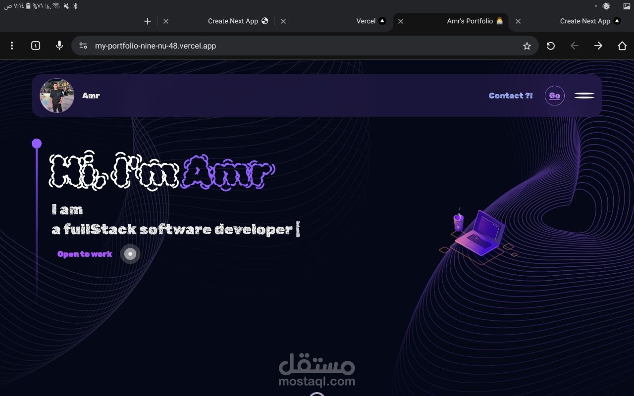 portfolio site
