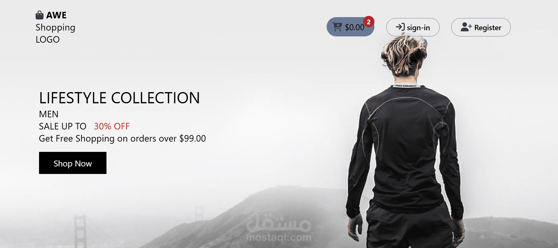 E-commerce Sports Shop Website