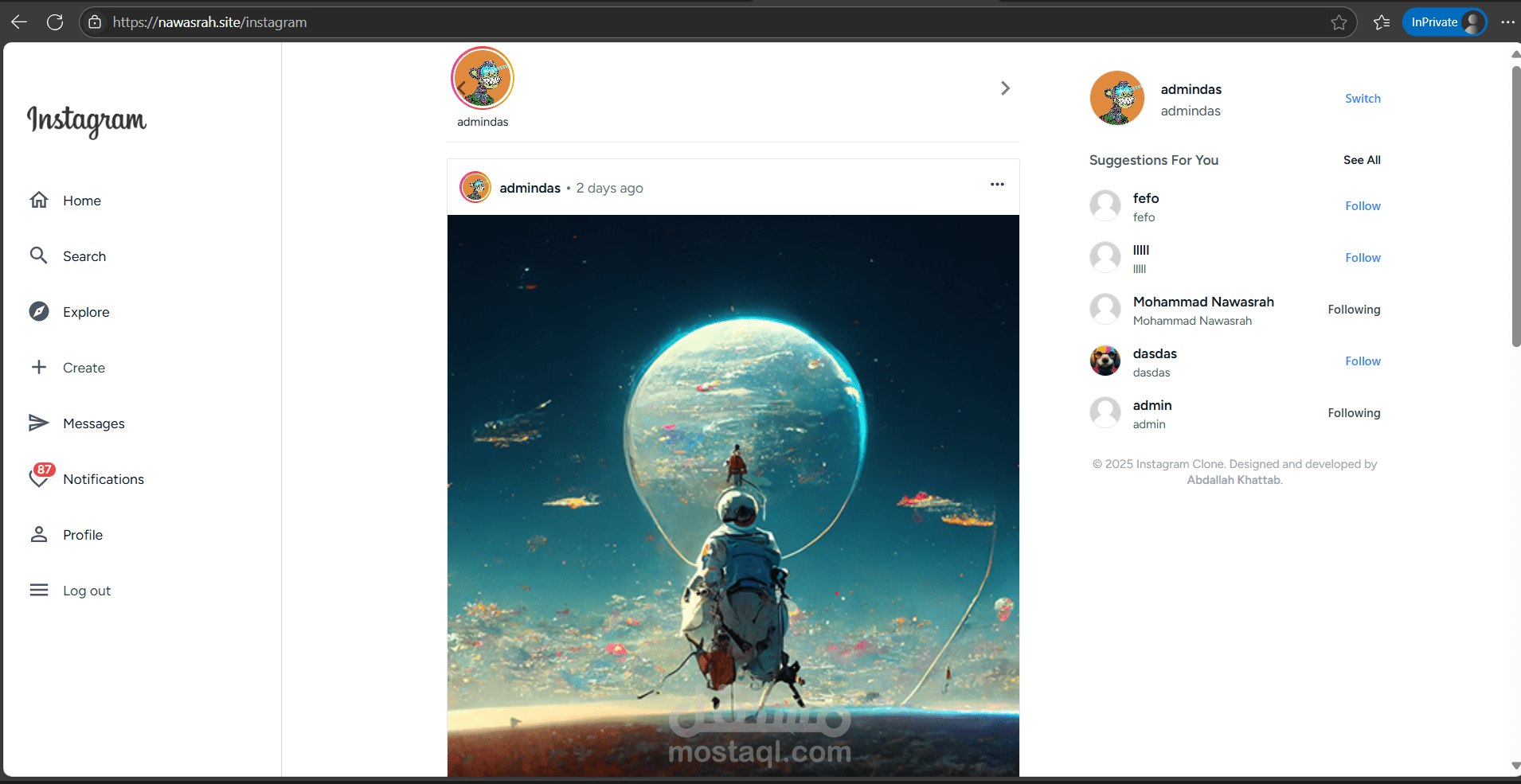 Instagram Clone