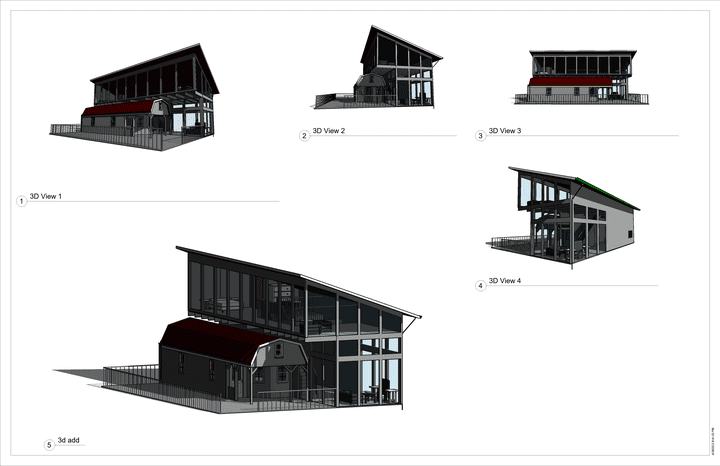 3d modeling - cabin