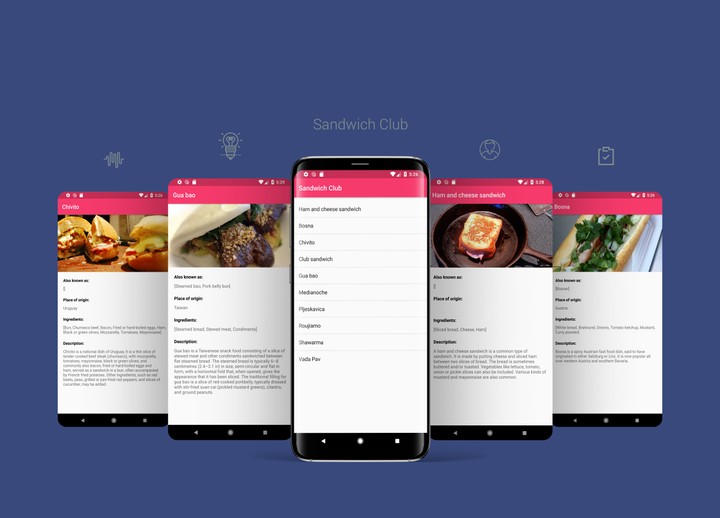 Sandwich Club - Android App