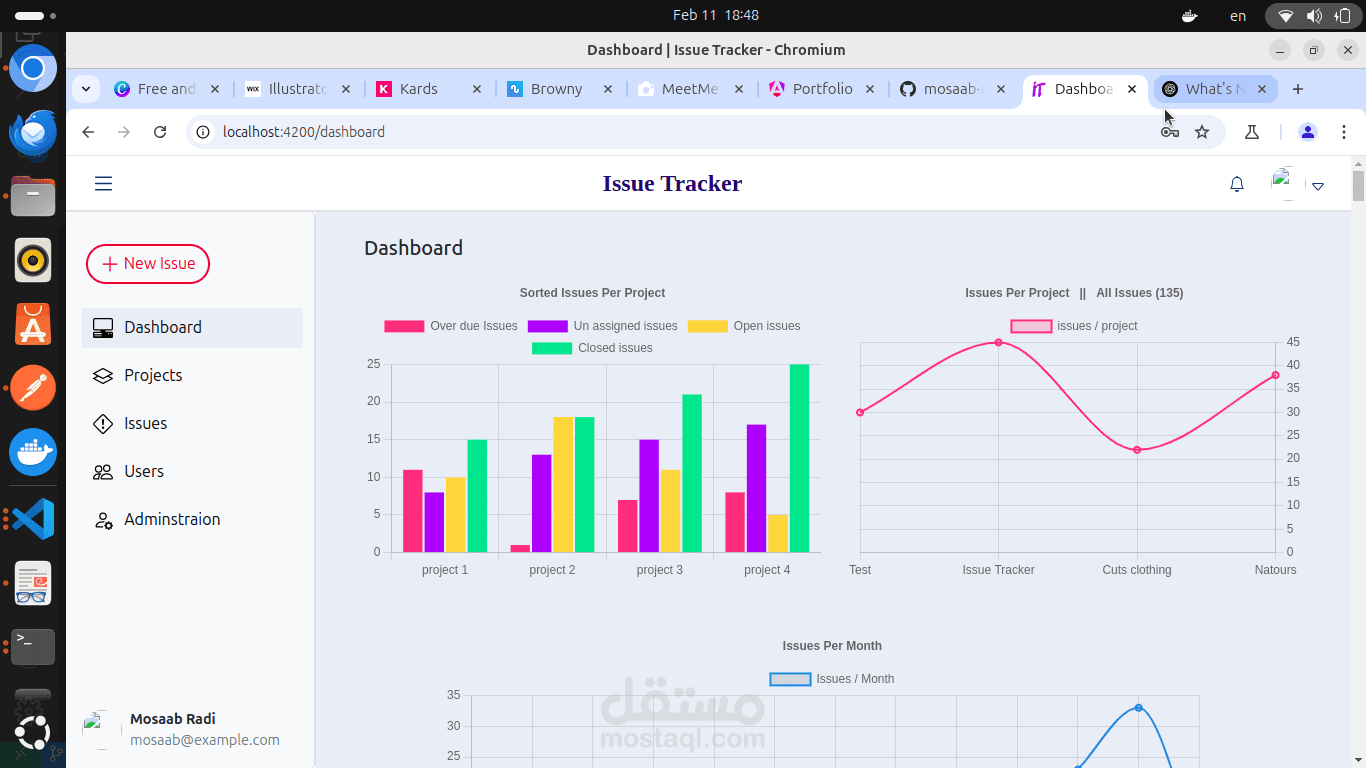 Issue Tracker – A Web-Based Project Management System