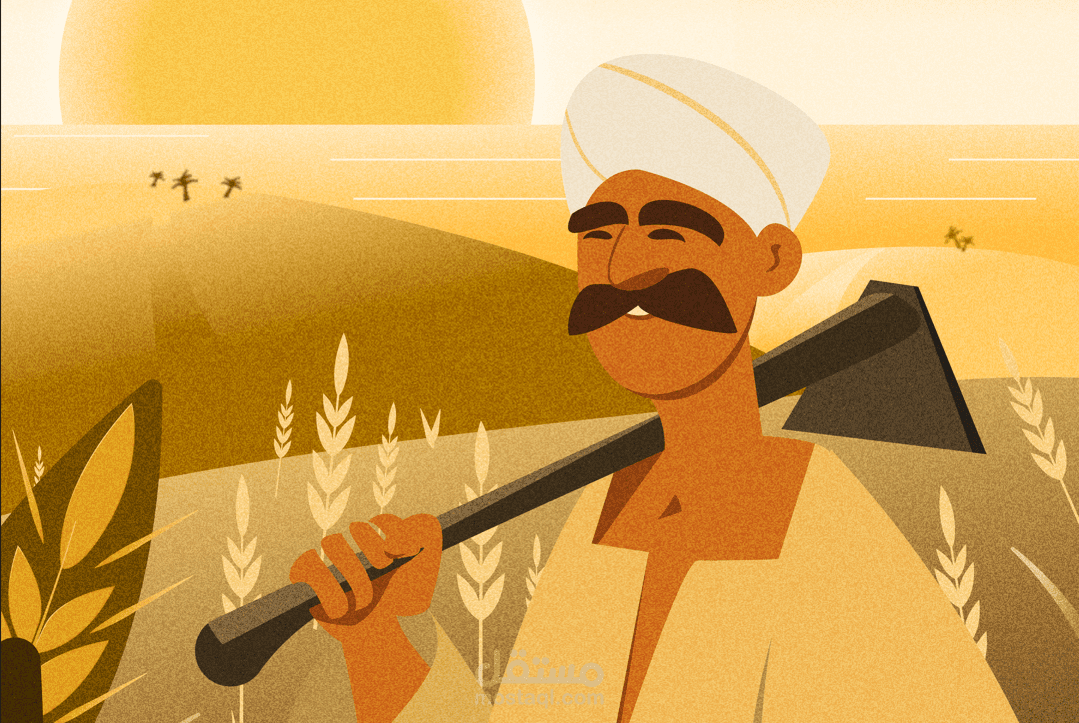 تصميم اليستريشن ـــ Harvest Season