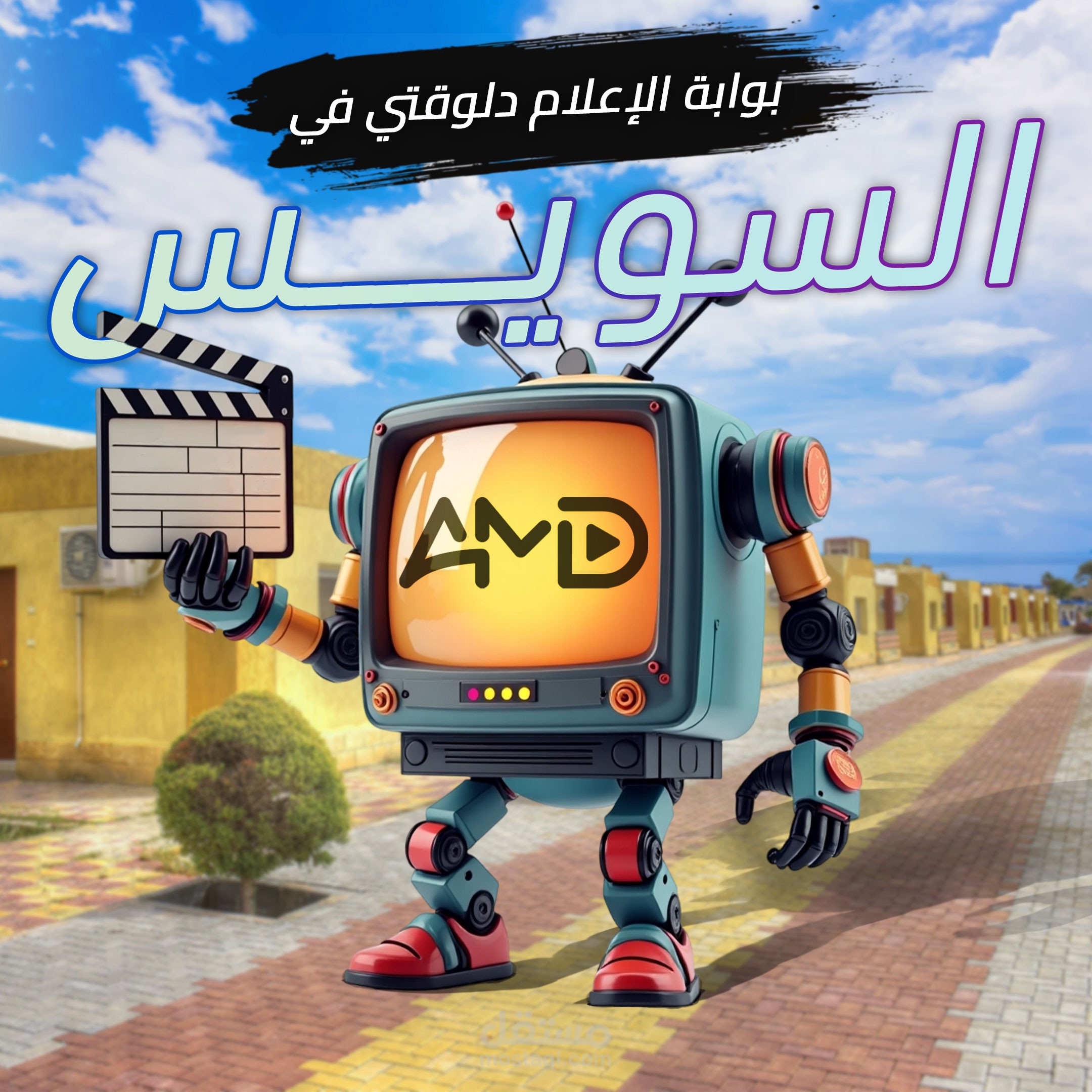 تصميم فيسبوك ل اكاديمية الاعلام
