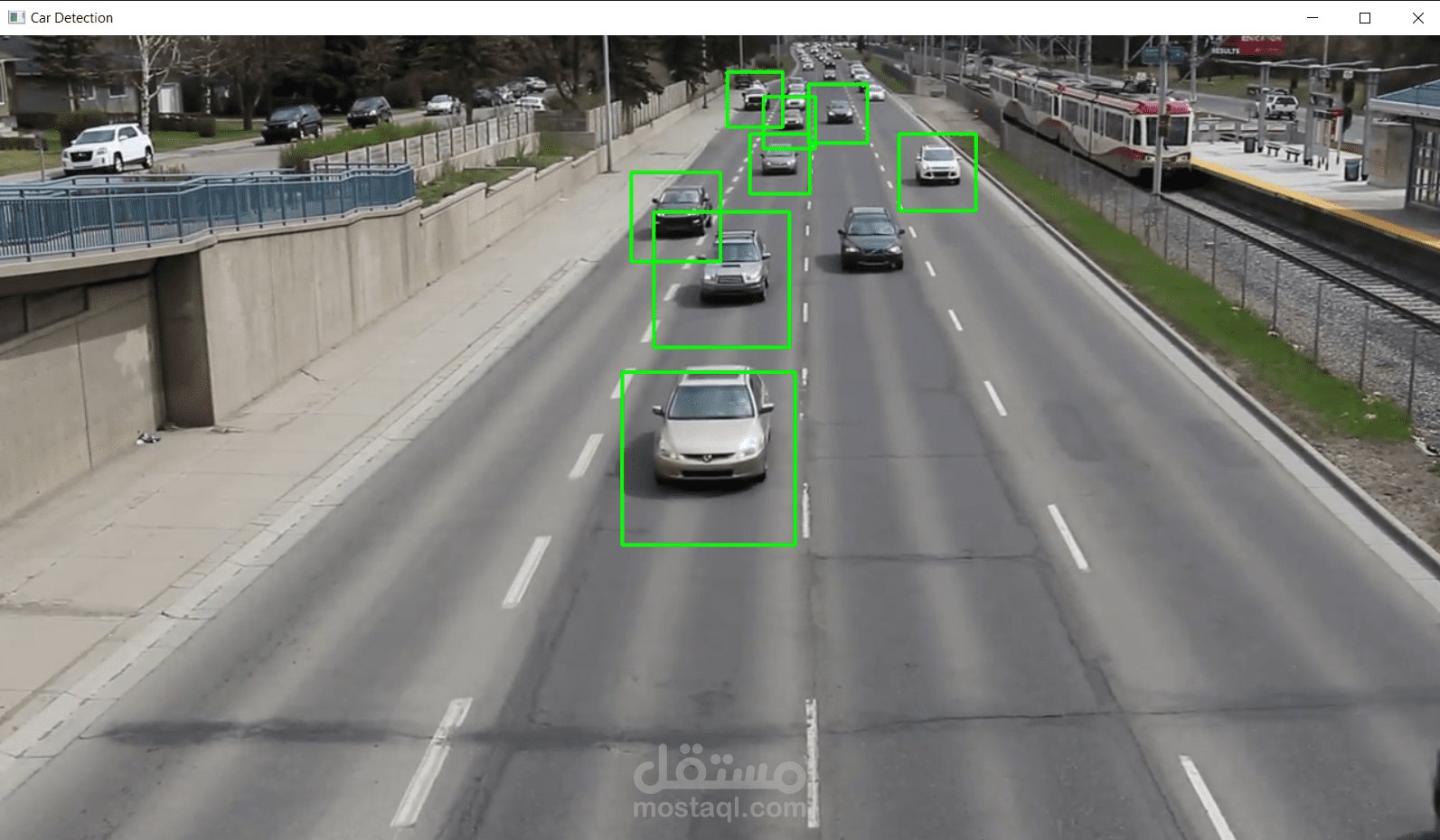 Moving Car Detection System | مستقل