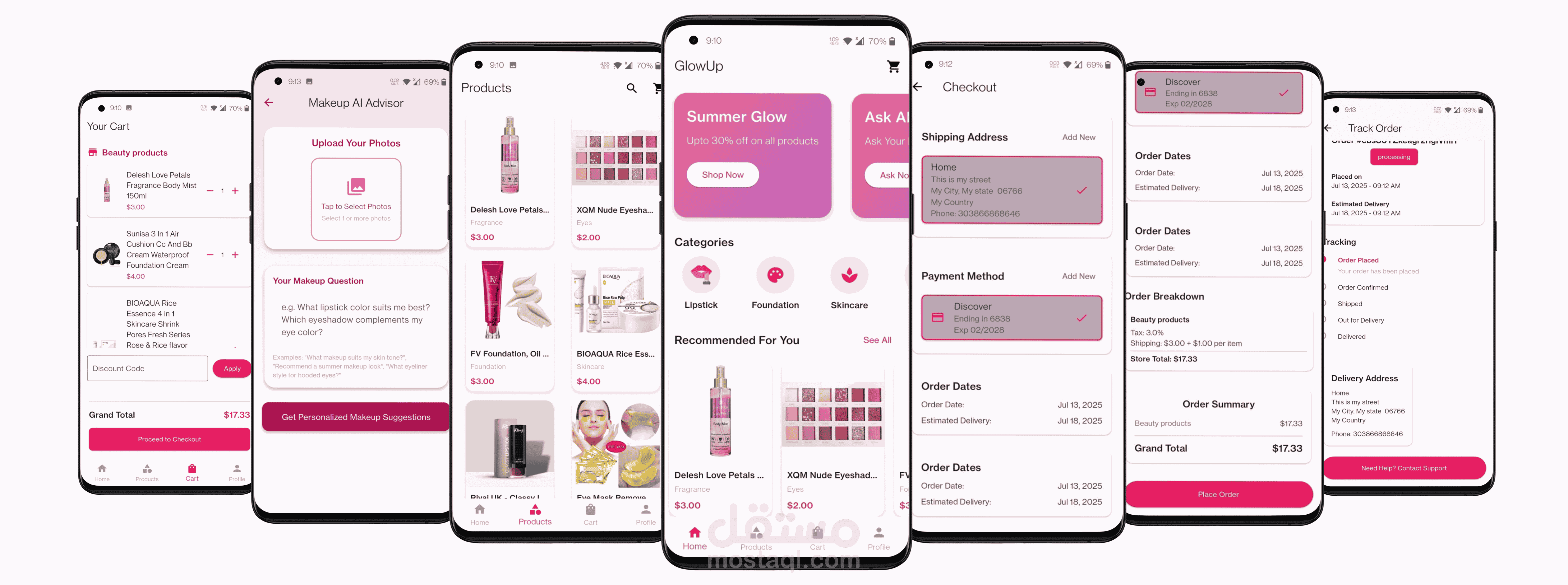 Beauty Product Store – E-Commerce Mobile App