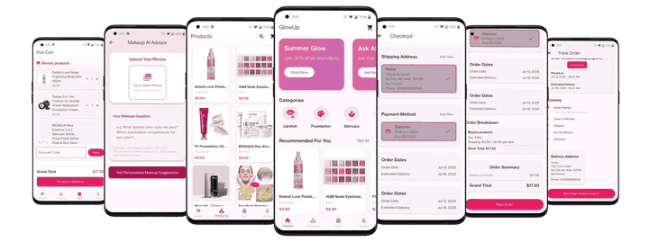Beauty Product Store – E-Commerce Mobile App
