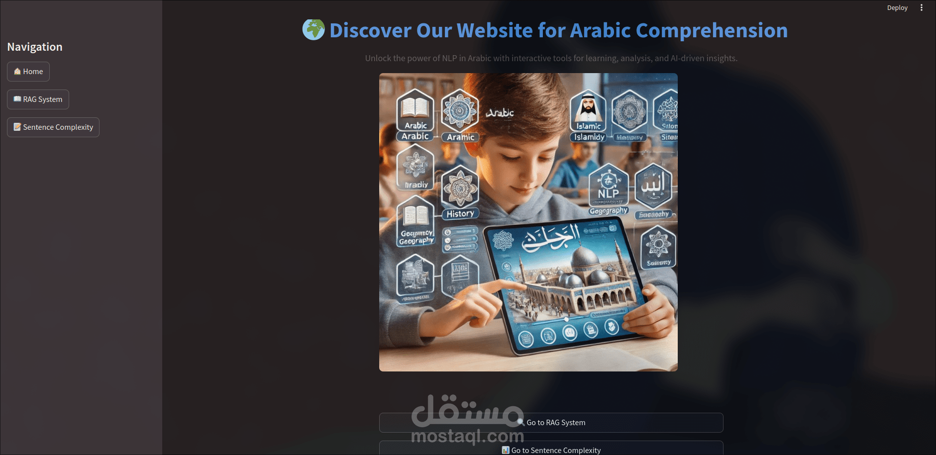 Empowering Arabic NLP with Retrieval-Augmented Generation