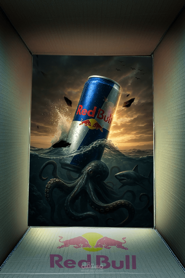 Red Bull Social Media Design