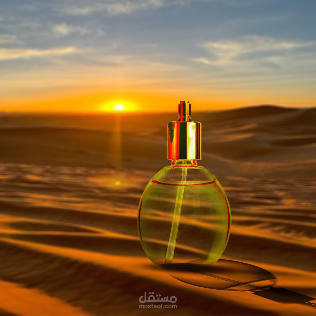 إعلان لبراند عطور (غير رسمي) the golden dust