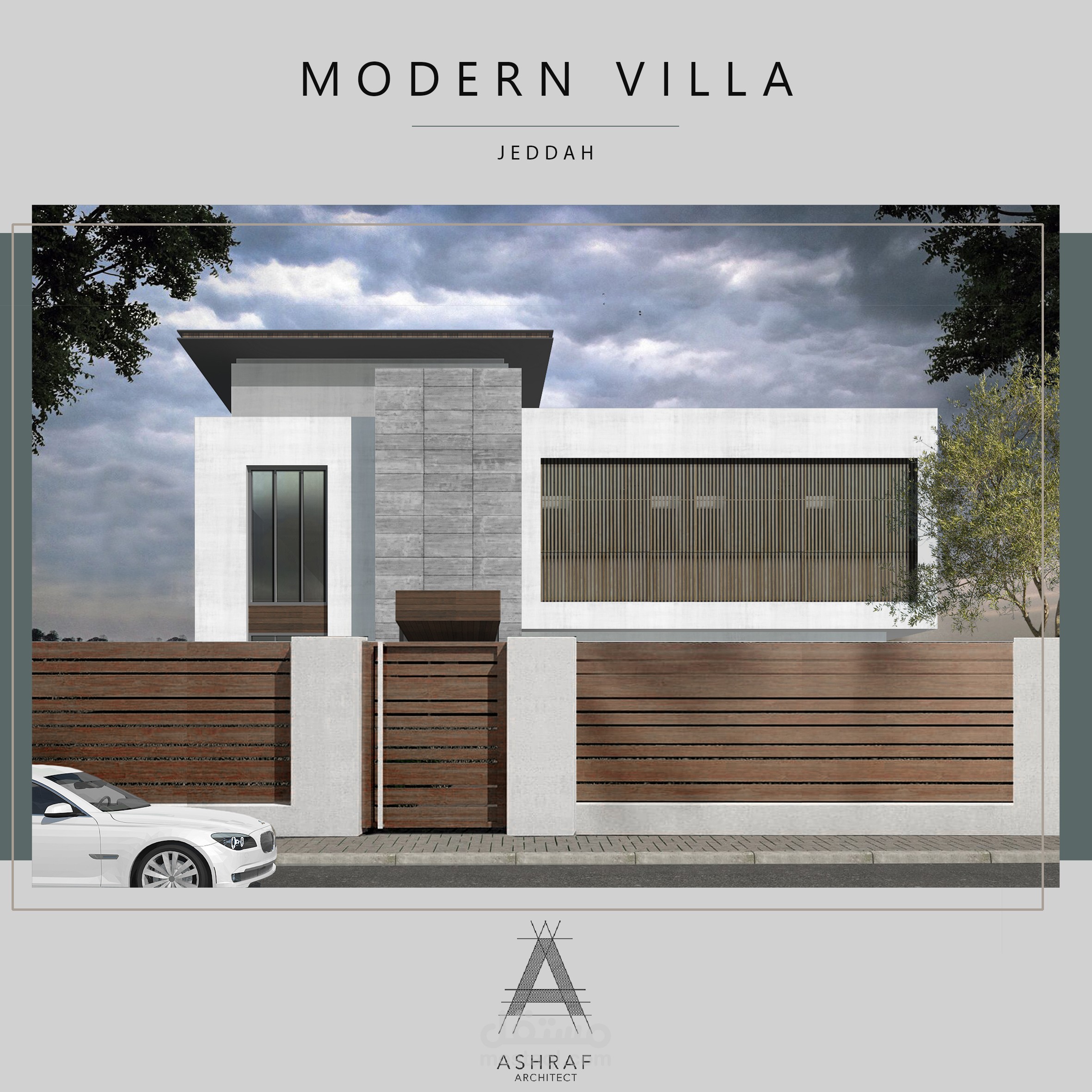 modern villa