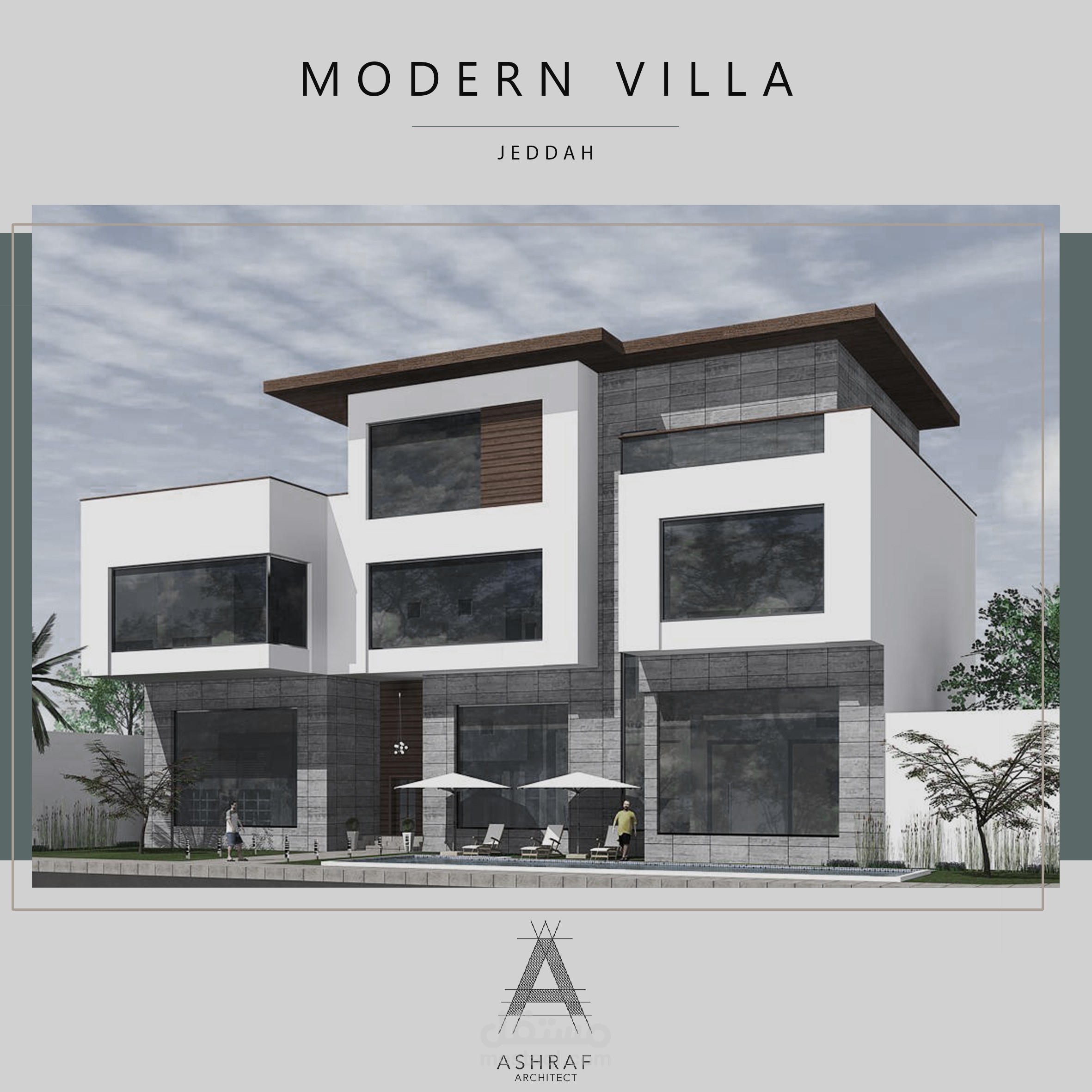 modern villa