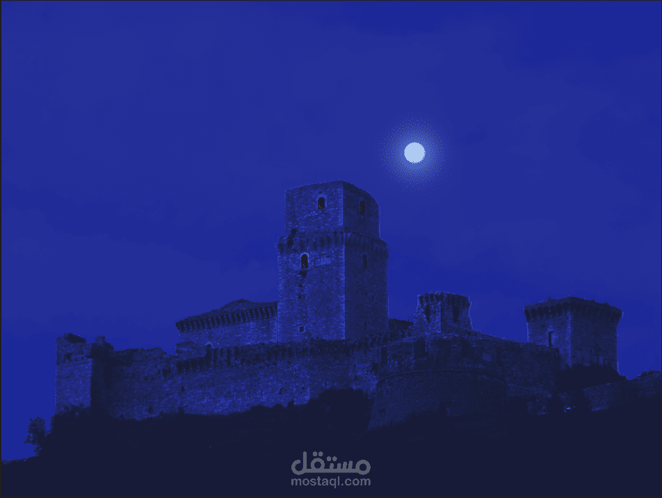 تنفيذ مشاهد Matte Painting