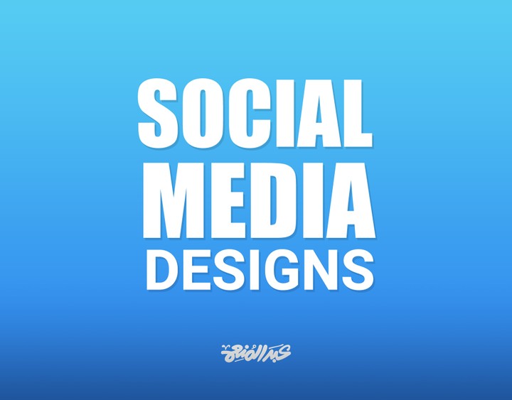 تصاميم سوشيال ميديا social media designs