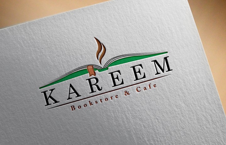 kareem bookstore & cafe logo