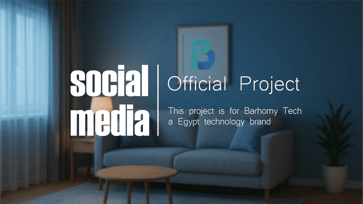 تصاميم بوستات وسائل تواصل اجتماعى لشركة محلية Social Media Campaign Barhomy Tech I