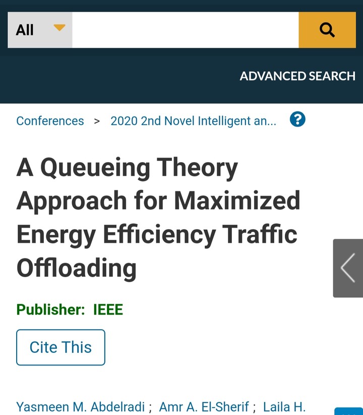 A Queueing Theory Approach for Maximized Energy Efficiency Traffic Offloading