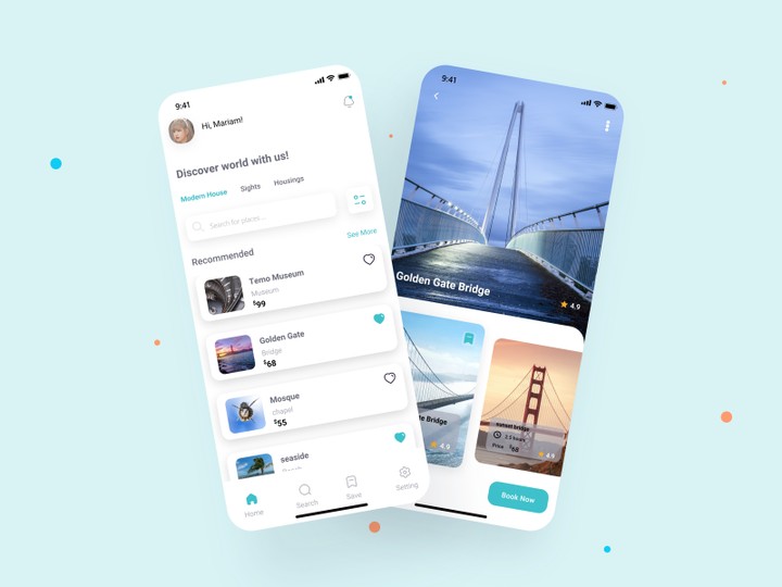 Re-design of Travel booking app