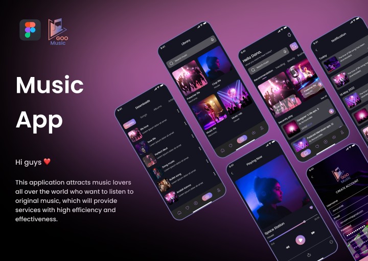 تطبيق موسيقى-Go Music