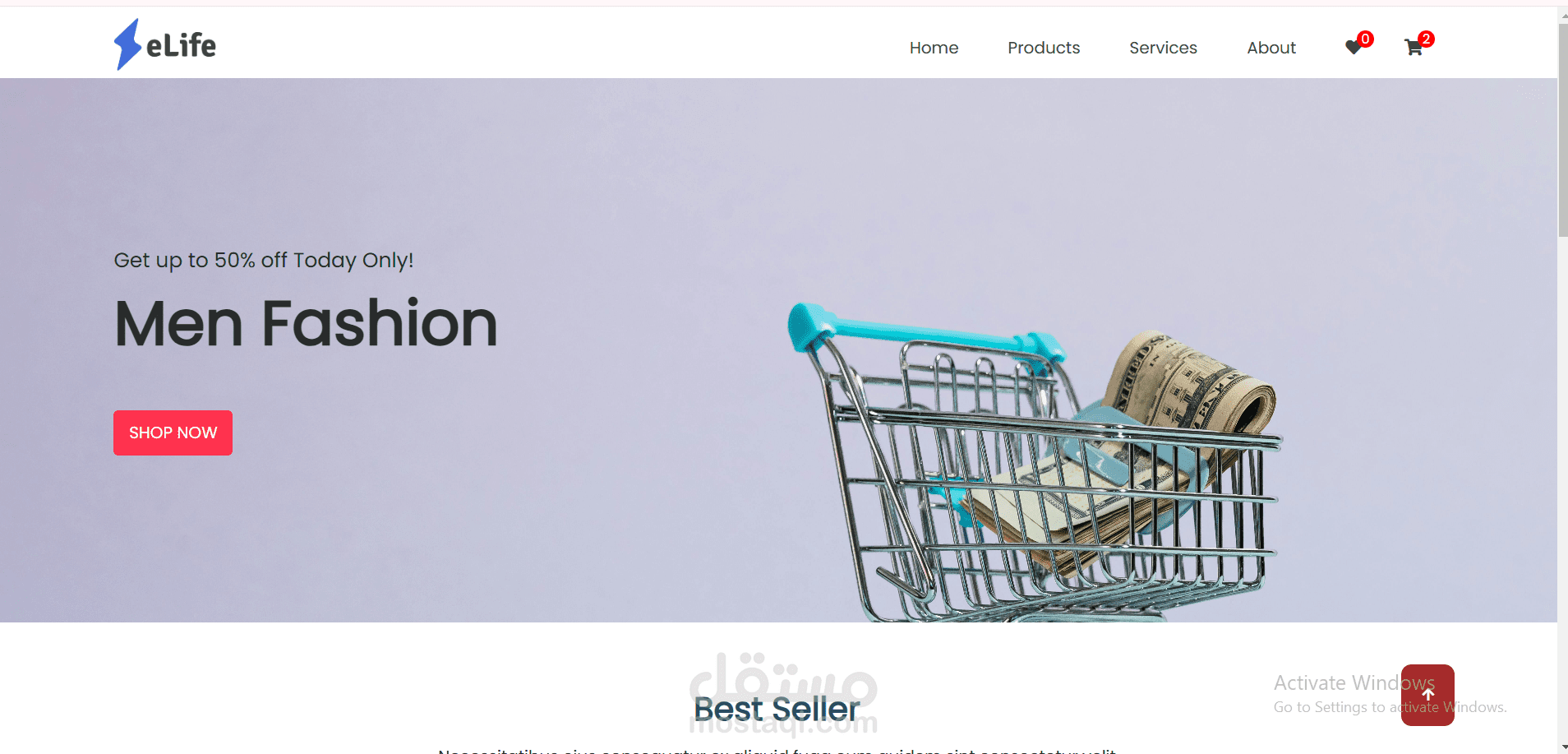 Simple Eccommerce