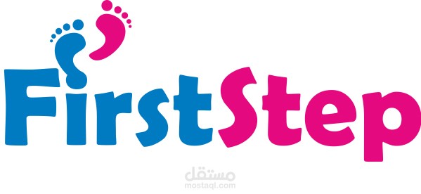 First Step Nursery LOGO| لوجو حضانة فيرست ستيب